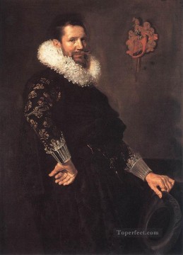 フランス・ハルス Painting - パウルス・ヴァン・ベレステインの肖像画 オランダ黄金時代 フランス・ハルス